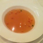 ラ ブラスリー - 伝統のコンソメスープですよ！