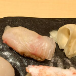 豊鮨 - ランチぼたんにぎりの鯛