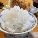 Uosa - ミックスフライ定食(ご飯大盛)
