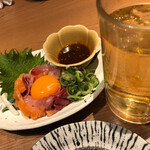 個室居酒屋 米増 - 海鮮ユッケ