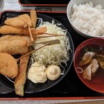 Kushikatsu Tanaka - 上串カツ定食