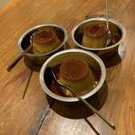 初台スパイス食堂 和魂印才たんどーる - ターメリックミルクプリン（ジェットストリームアタック）