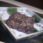 辻政 - 蕗のとう味噌杉板炙り