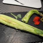 レストラン バカール - ベイビーコーン　髭も食べられます