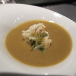 レストラン バカール - 蟹みそのバーニャカウダソース