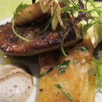 レストラン バカール - 白子筍とフォアグラ