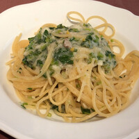 クッチーナ クラモチ - 鱈のオイルパスタ