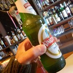 Spice&Dining KALA - キングフィッシャーは サッパリしててしつこくもなく、臭いも邪魔にならない(*^^*)泡より最初のスパイス料理に合うと思うんだけどな～(笑)