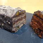 ラトリエヒロワキサカ - サンファリーヌショコラカットして