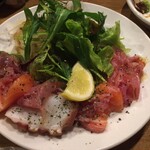 スタンド Gonta - 生ハムと鮮魚のカルパッチョ