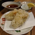 酒呑蕎食〆タグル - 牡蠣の天ぷら