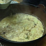 浜よし - 野鴨鍋の雑炊