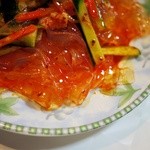 中国遼菜府 - 板春雨と野菜の和え物