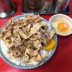 Meibutsu Sutadon Sapporo Ramen - スタミナ丼（600円）税込【令和2年02月10日撮影】