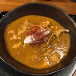 豚肉汁うどん べ - 