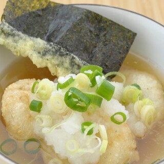餅の揚げ出し￥400