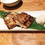 飯場魚金 - 太刀魚の塩焼き 780円