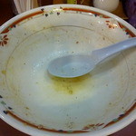 狼スープ - ついつい汁完しちゃいました(汗） 2012.4月