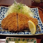 名代かつ屋 万さく - 南国黒豚熟成ロースかつ膳