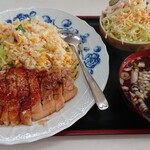ゆたか食堂 - 料理写真:ロース焼肉ピラフ