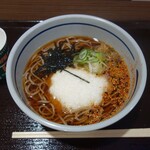 さかい庵 - トロロ蕎麦（温）600円