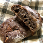 Pane Ho Maretta - もも×ほうじ茶×ホワイトチョコのチャバタ ¥230+税