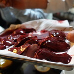 かたつむり - フレッシュな鴨のレバー