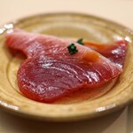 日本橋蛎殻町 すぎた - 氷見産のカツオのづけ