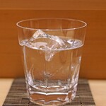 日本橋蛎殻町 すぎた - 芋焼酎　蔵の師魂　かめ壺貯蔵のロック　３杯目