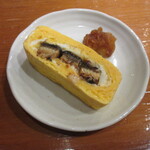 魚虎 - 取り皿に取って断面