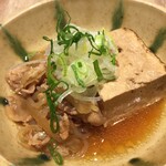 そばえもん - 小ぶりな肉豆腐