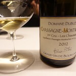 TACUBO - ドメーヌ・デュブレール シャサーニュ・モンラッシェ・プルミエ・クリュ・レ・ショーメ 2012