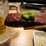YAKINIKU MARUUSHI - ワサビを乗せて。