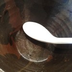 豚ソバ Fuji屋 - 完食