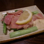 鳥蔵 - アスパラベーコン