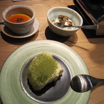 YAKINIKU MARUUSHI - 焼肉屋さんで本格派のデザートが最後に楽しめるなんて～。