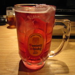 YAKINIKU MARUUSHI - 赤玉角ハイボール　