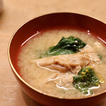 花いち - 甘ゆばと菜花味噌粕汁