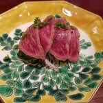 加藤牛肉店 - 牛タタキ