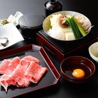 【黒毛和牛すき焼き御膳】