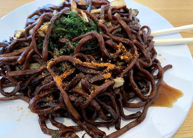 今日はタイミングが悪かったようで す X X ﾈ By Metaboo 岩崎屋 いわさきや 治良門橋 焼きそば 食べログ
