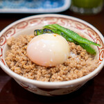 鳥田中 - 丹波地鶏のそぼろ丼