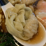 らぁ麺 紫陽花 - ・焼豚わんたん中華そば 
      ・醤油かすクリーム黒蜜きなこ
      …セット価格 2000円