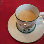 ラ・ブラッスリーシェ松尾 - ２０１２／０４／１６　〆のホットコーヒー