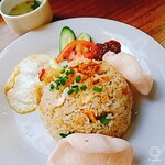 マレーカンポン - ランチ　ナシゴレン　アップ