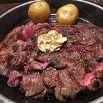 いきなりステーキ リーフウォーク稲沢店 - ワイルドステーキ450g　1750円