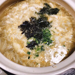 てり吉 - カニ雑炊　～くせになる生姜の味付け～