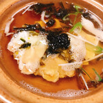 てり吉 - 味噌汁にもカニのハラミが、、、