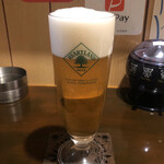 居酒屋 あがらいん - 生ビールはハートランドです。