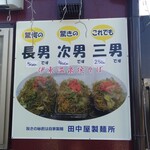 田中屋製麺所 - 看板